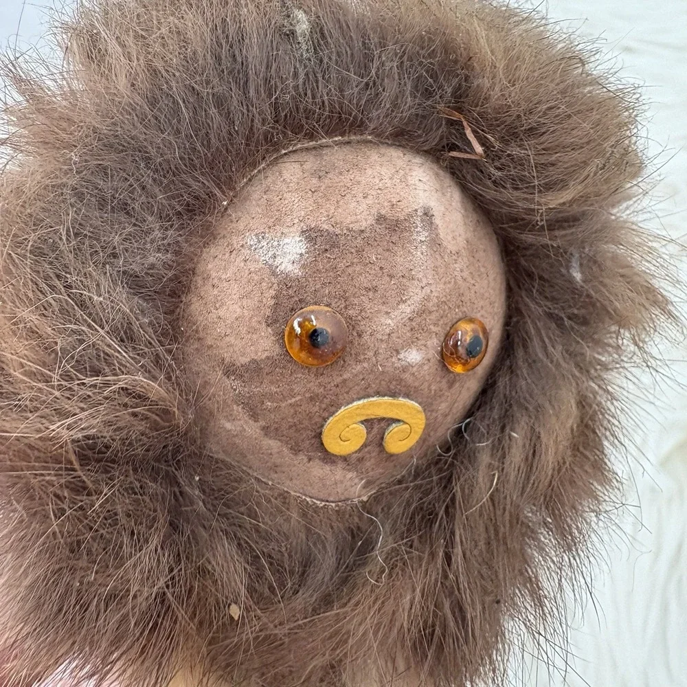 Vintage Handmade Mink Fur Animal Toy 5